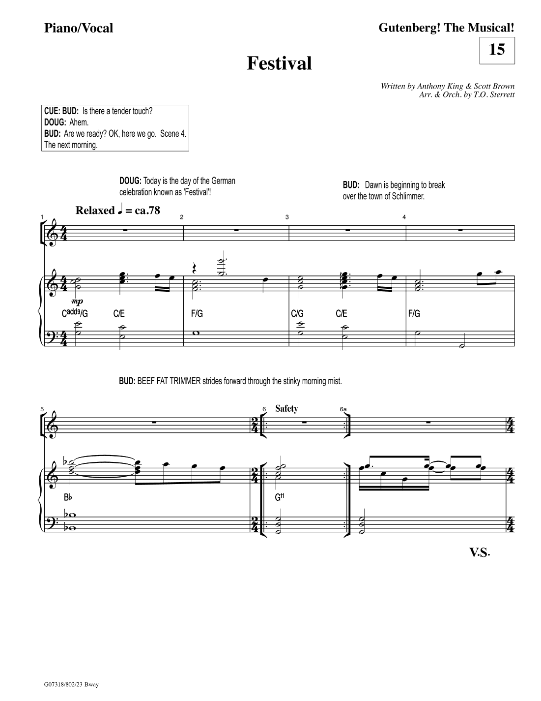 15 Festival 2020 full score
