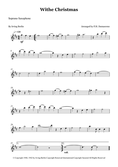 White Christmas (arr. Ph Damasceno)