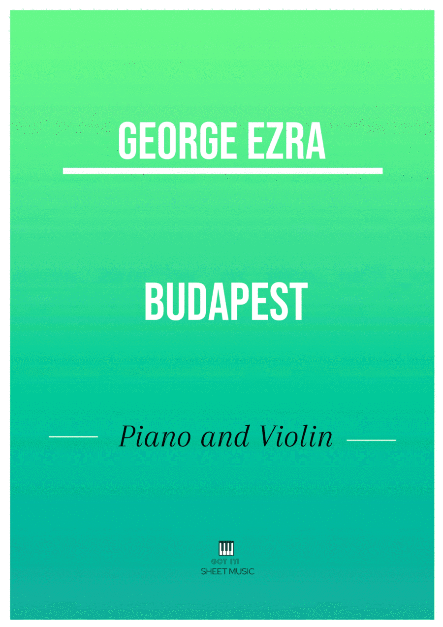 Budapest (arr. ANDRE LAITANO)