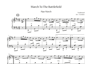 March To The Battlefield (arr. Julia Gordon)