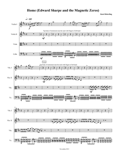Home (arr. Kent Heberling)