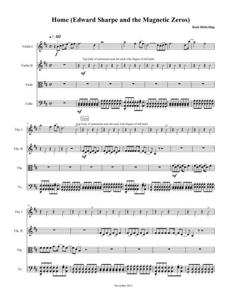 Home (arr. Kent Heberling)