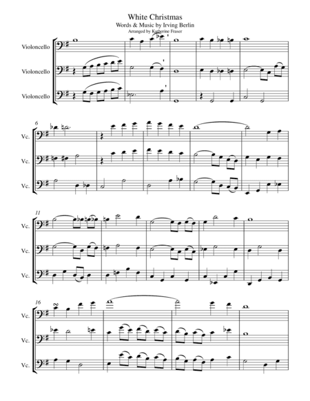 White Christmas (arr. Katherine Fraser)