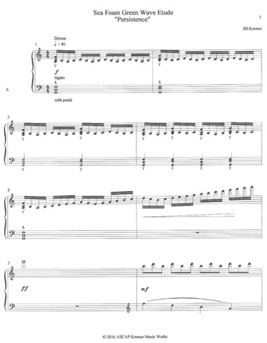 Wave Etude "Persistence"