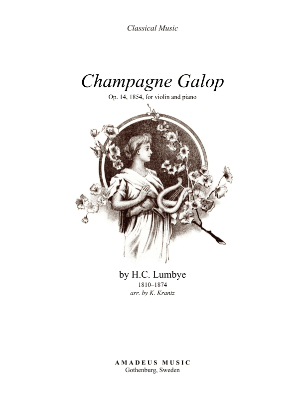 Champagne Galop for violin and piano (arr. K. Krantz)
