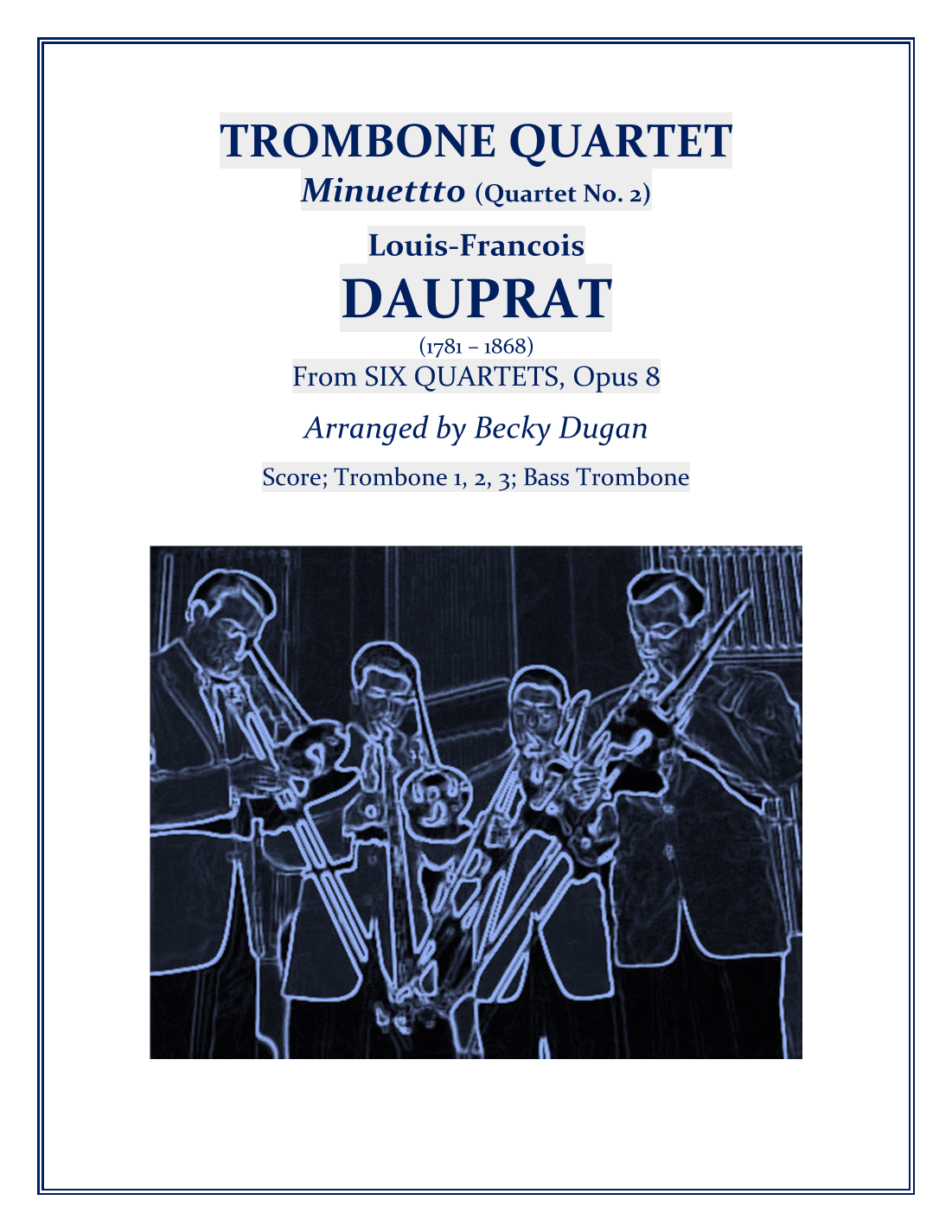 MINUETTO (Quartet No. 2) (arr. Becky Dugan)