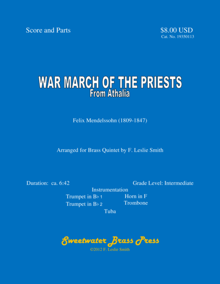 War March of the Priests (from Athalia) (arr. F. Leslie Smith)