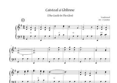 Caisteal a' Ghlinne (The Castle In the Glen) (arr. Julia Gordon)