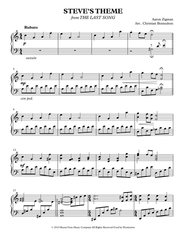 Steve's Theme (arr. Christian Bennedsen)