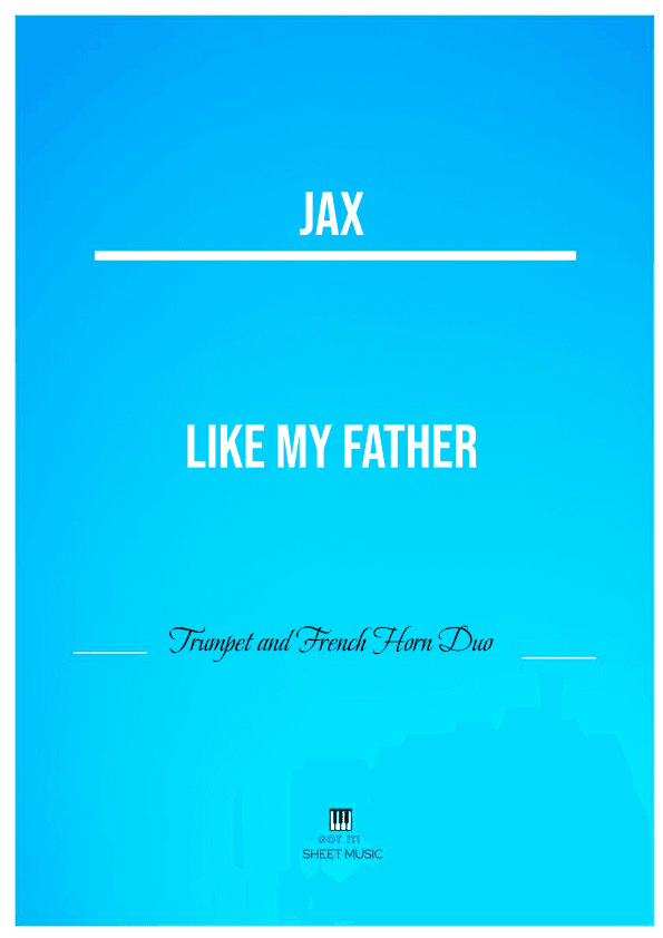 Like My Father (arr. ANDRE LAITANO)