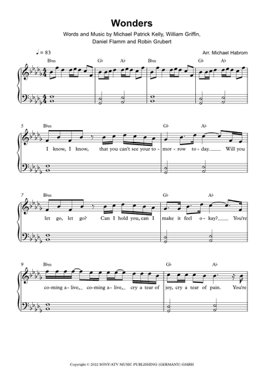 Wonders Feat. Rakim (arr. Michael Habrom)