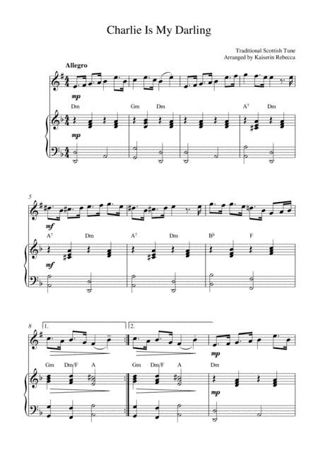 Charlie Is My Darling (arr. Kaiserin Rebecca)