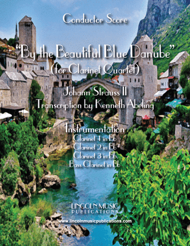 The Blue Danube (for Clarinet Quartet) (arr. Kenneth Abeling)