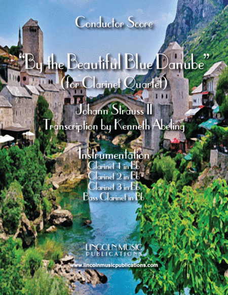 The Blue Danube (for Clarinet Quartet) (arr. Kenneth Abeling)