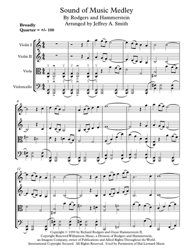 The Sound Of Music (arr. Jeffrey A. Smith)