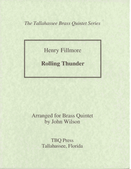 Rolling Thunder (arr. John Wilson)