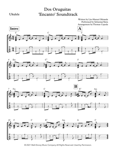 Dos Oruguitas (arr. Thomas  Cepeda)
