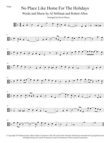 (There's No Place Like) Home For The Holidays (arr. Kevin Busse)
