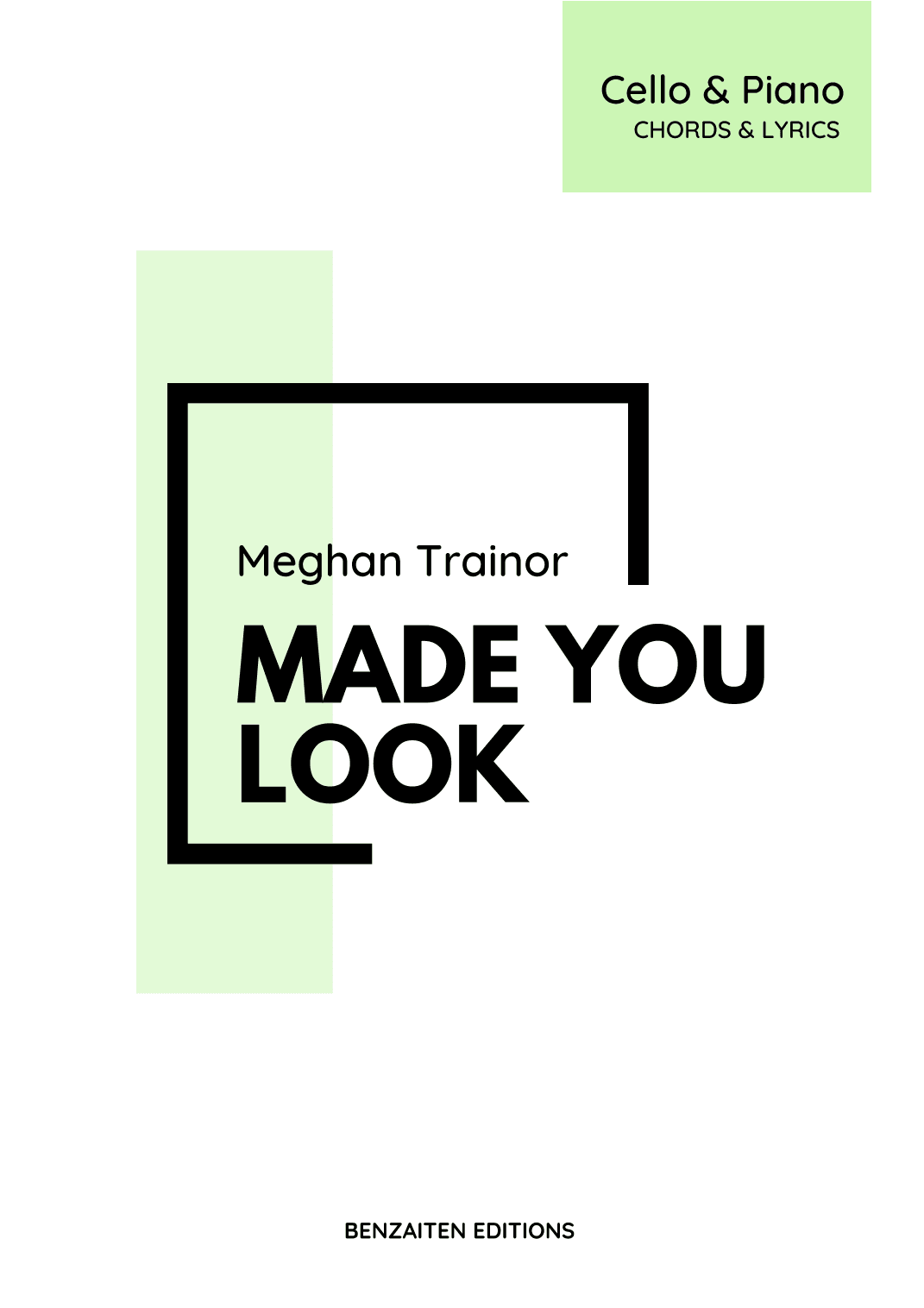 Made You Look (arr. Benzaiten Editions)