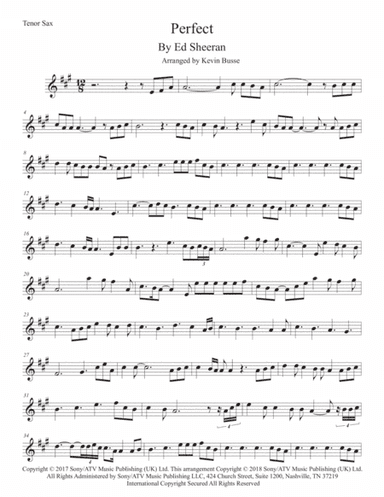 Perfect (arr. Kevin Busse)