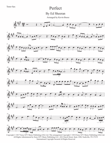 Perfect (arr. Kevin Busse)