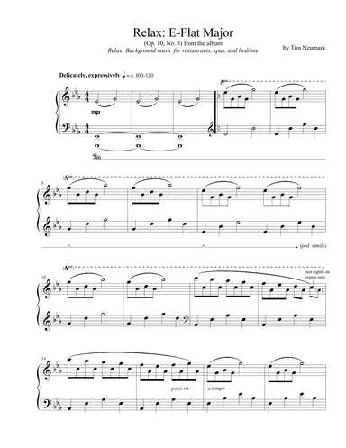 Relax: E-Flat Major