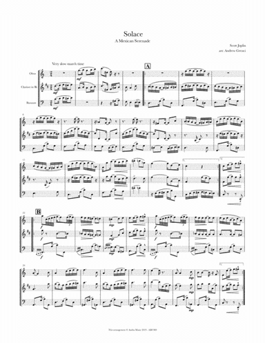 Solace for Reed Trio (arr. Andrew Grenci)