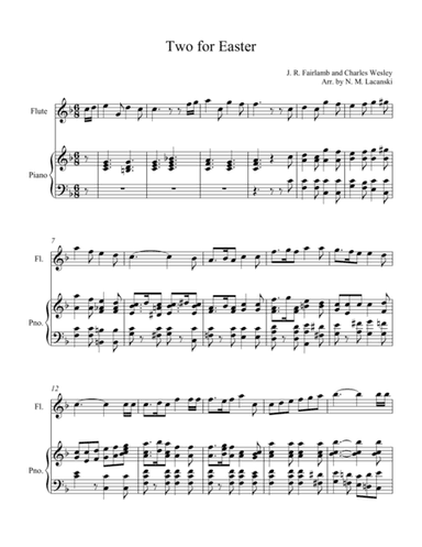 Two for Easter (arr. Nick Lacanski)