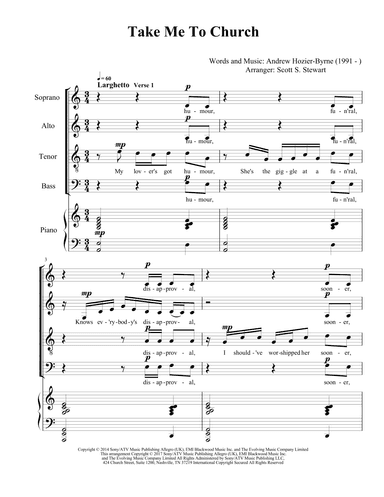 Take Me To Church (arr. Scott S. Stewart)