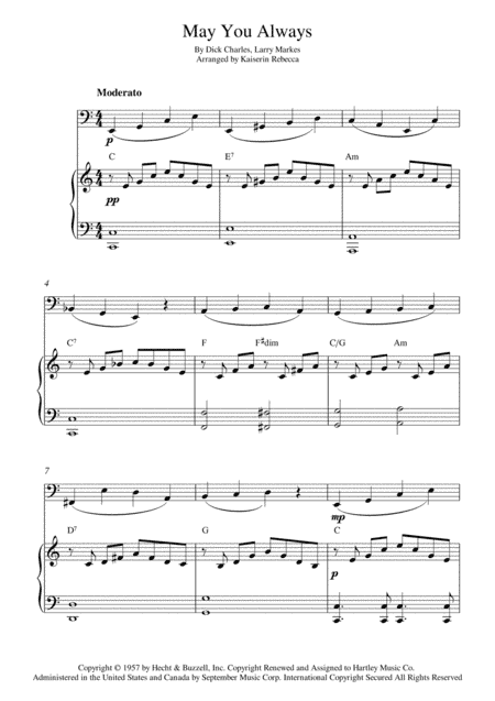 May You Always (arr. Kaiserin Rebecca)