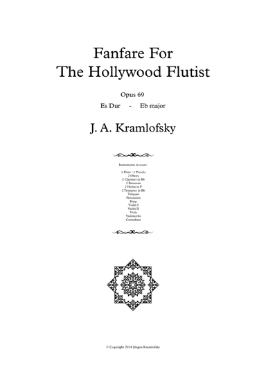 Fanfare for the Hollywood Flutist