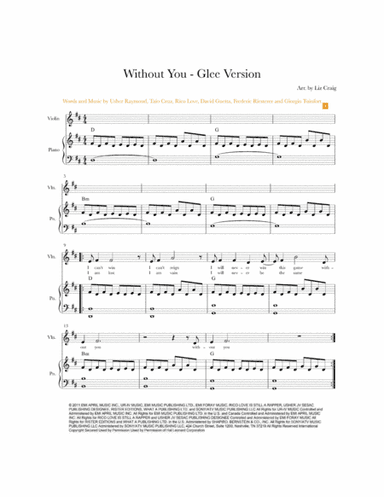 Without You (arr. Liz Craig)