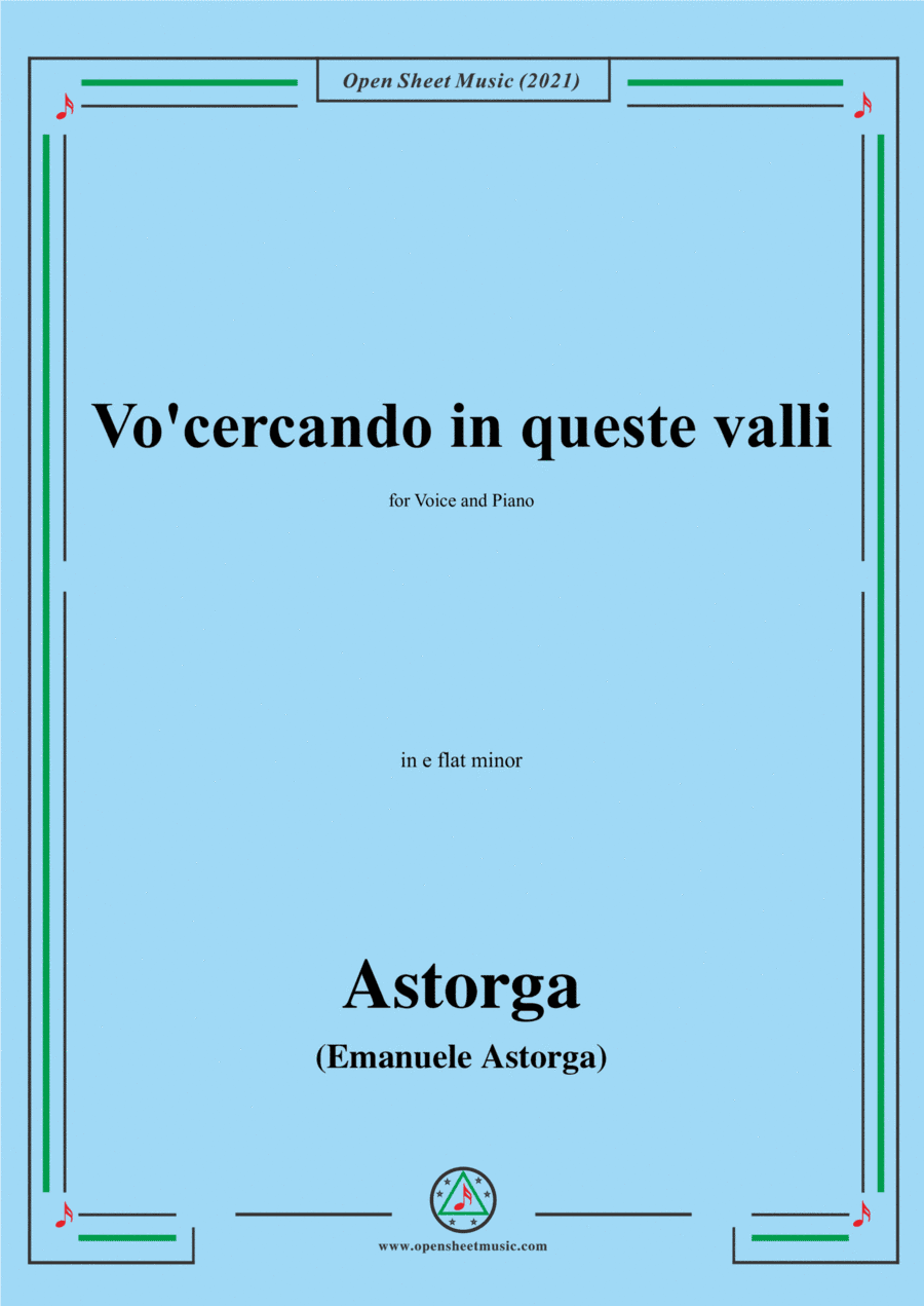 Schumann-An die Konigin Elisabeth,Op.135 No. in E Major, for Voice and Piano (arr. Open Cloud)
