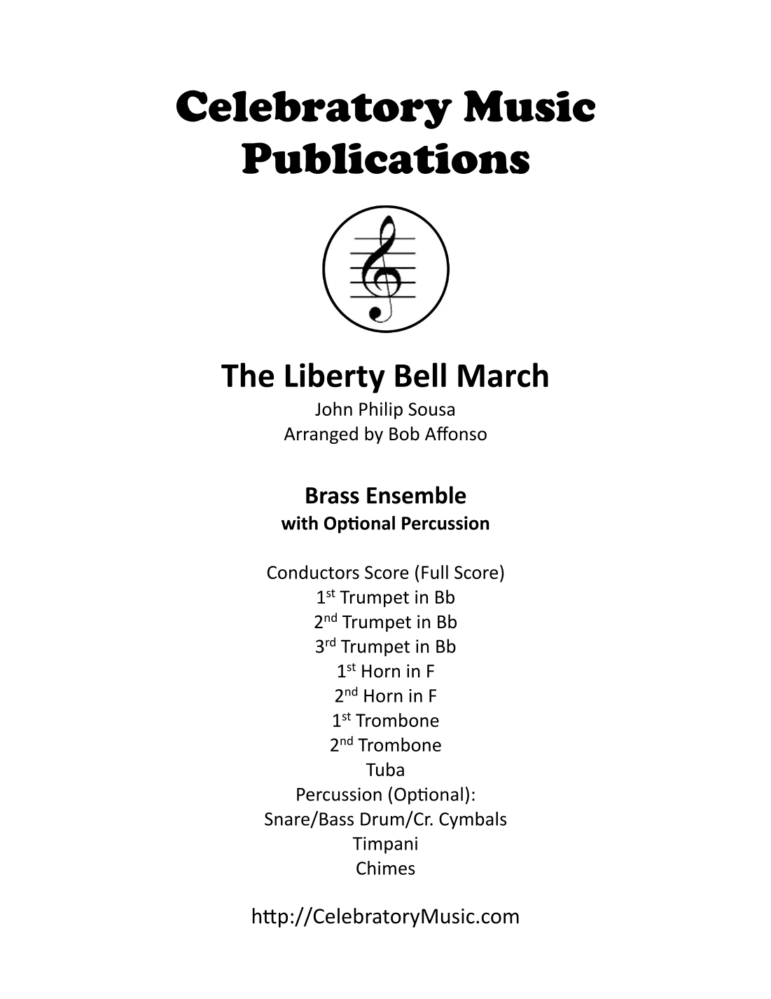 The Liberty Bell March (arr. Bob Affonso)