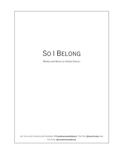 So I Belong