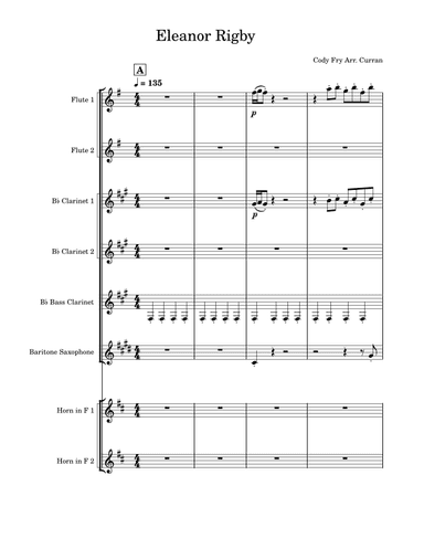Eleanor Rigby (arr. Julia Curran)
