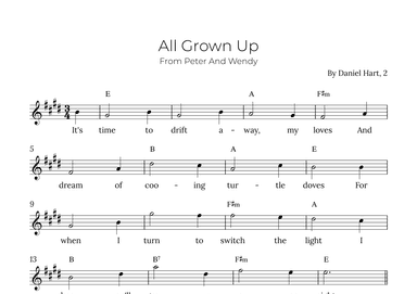 All Grown Up (arr. Alex Nunes Rodrigues)