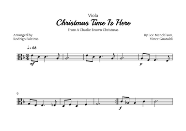 Christmas Time Is Here (arr. Rodrigo Faleiros)