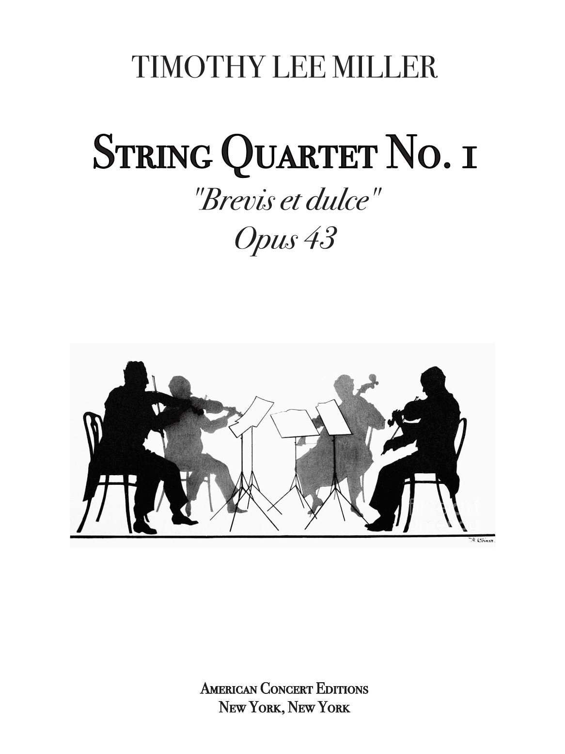String Quartet No. 1 "Brevis et dulce"