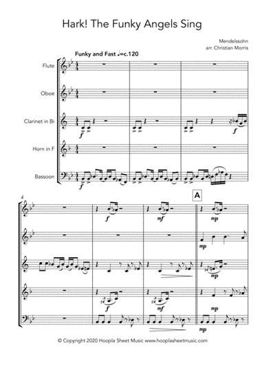 Hark! The Funky Angels Sing (Hark! The Herald Angels Sing) (arr. Christian Morris)