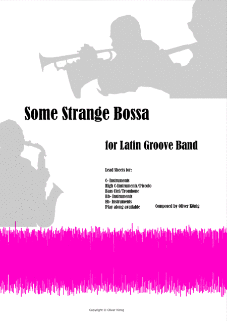 Some Strange Bossa for Minneapolis, Lead sheet pack
