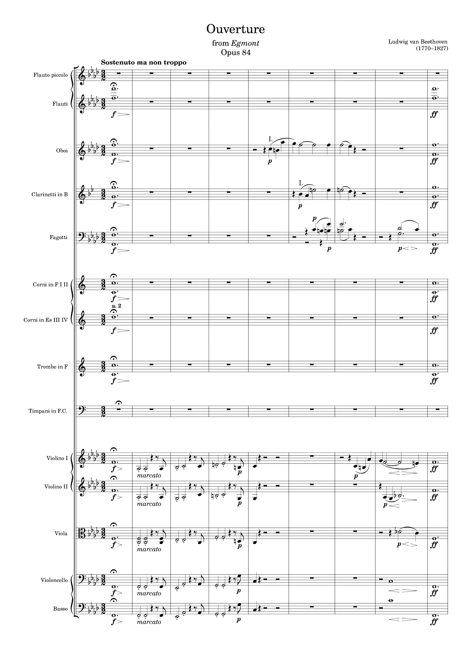 Egmont Ouverture Opus 84 (arr. Zachary Corbett)