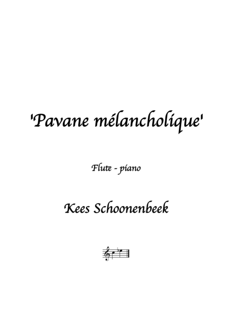 Pavane Mélancholique
