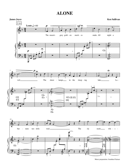 Alone (poem by James Joyce)