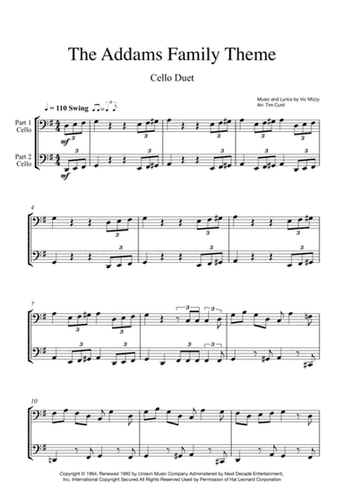 Addams Family Theme (arr. Tim Curd)