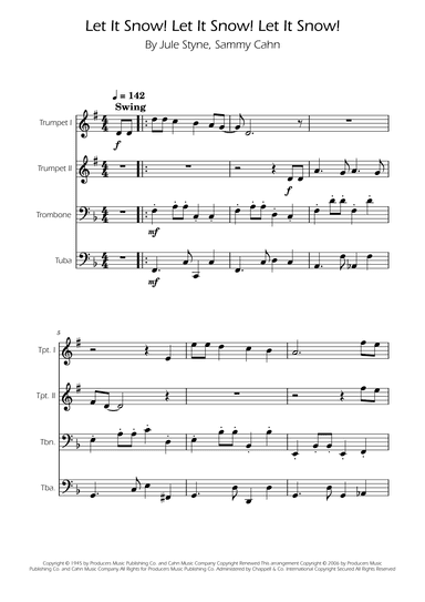 Let It Snow! Let It Snow! Let It Snow! (arr. Ygor Nunes)