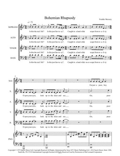Bohemian Rhapsody (arr. Greg Gunther)