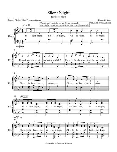 Silent Night (arr. Cameron Duncan)