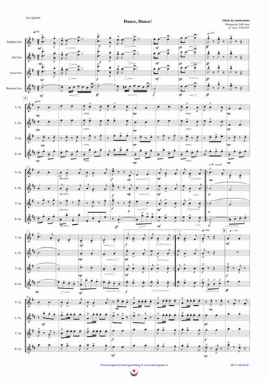 Dance, Dance! (Hungarian folk tune csardas) (arr. Josef Štastný)
