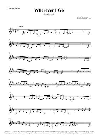 Wherever I Go (arr. Wesley S. SIlva)